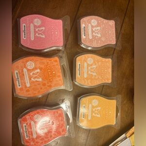 Scentsy pods, wax bars, car circles